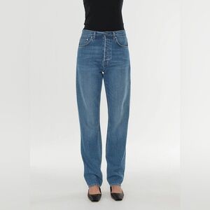 Toteme loose fit denim blue 24